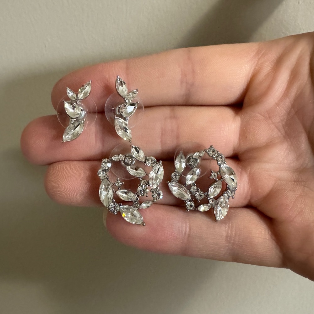 Olive and Piper Sydney Studs and Circle shape hoop earrings